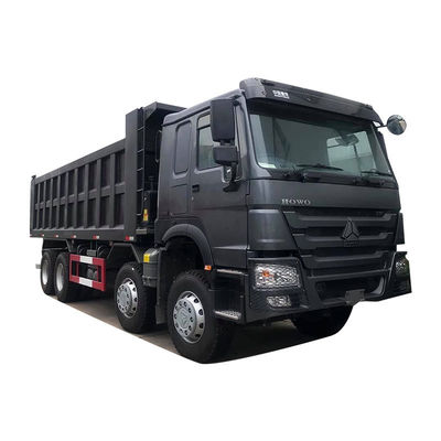 시노트럭 8*4 371hp 덤프트럭 화물 탱크 길이 5.3-6.2M 멀티미디어 시스템 포함