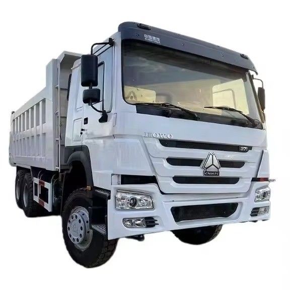 높은 용량 40 톤 6x4 371HP 375HP Sinotruk Howo 아프리카를 위한 사용 된 템퍼 덤프 트럭