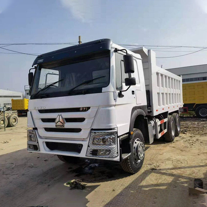 높은 용량 40 톤 6x4 371HP 375HP Sinotruk Howo 아프리카를 위한 사용 된 템퍼 덤프 트럭