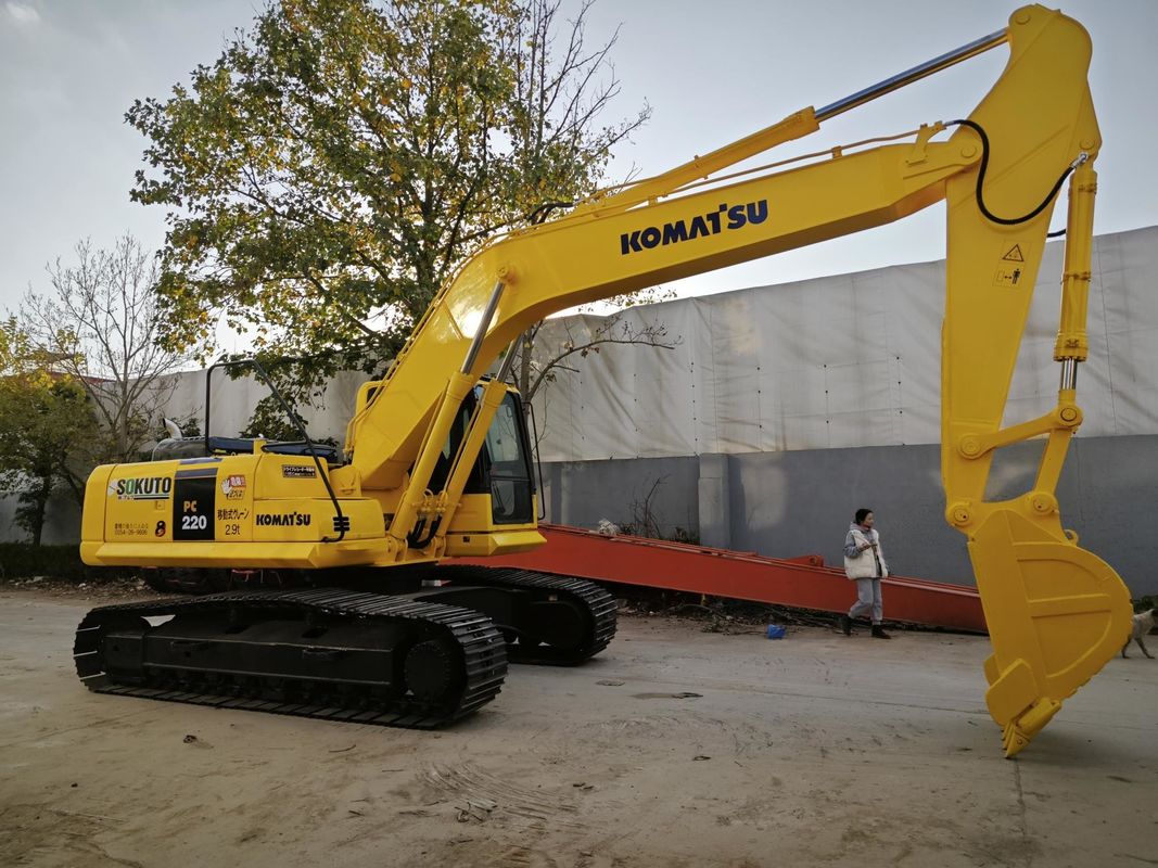 2016-2020 코마쓰 PC210 LC 발굴기 Caterpillar 오리지널 펌프가 있는 중고용 발굴기