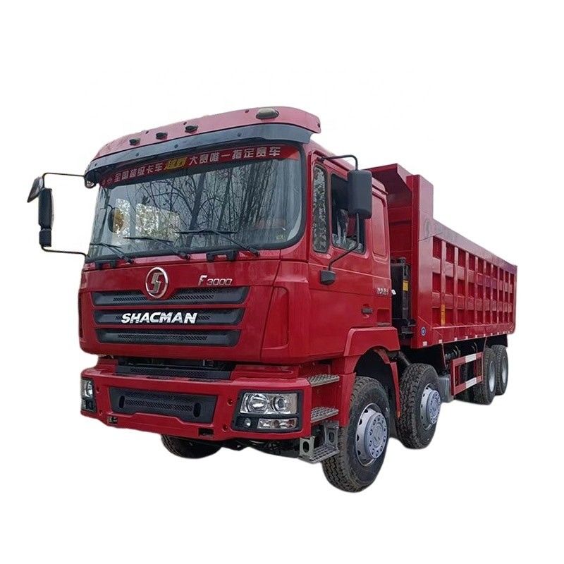 샤크만 F3000 x3000 덤프 트럭 8X4 380HP 12 타이어 40 톤 사용 된 덤퍼 티퍼 트럭 1