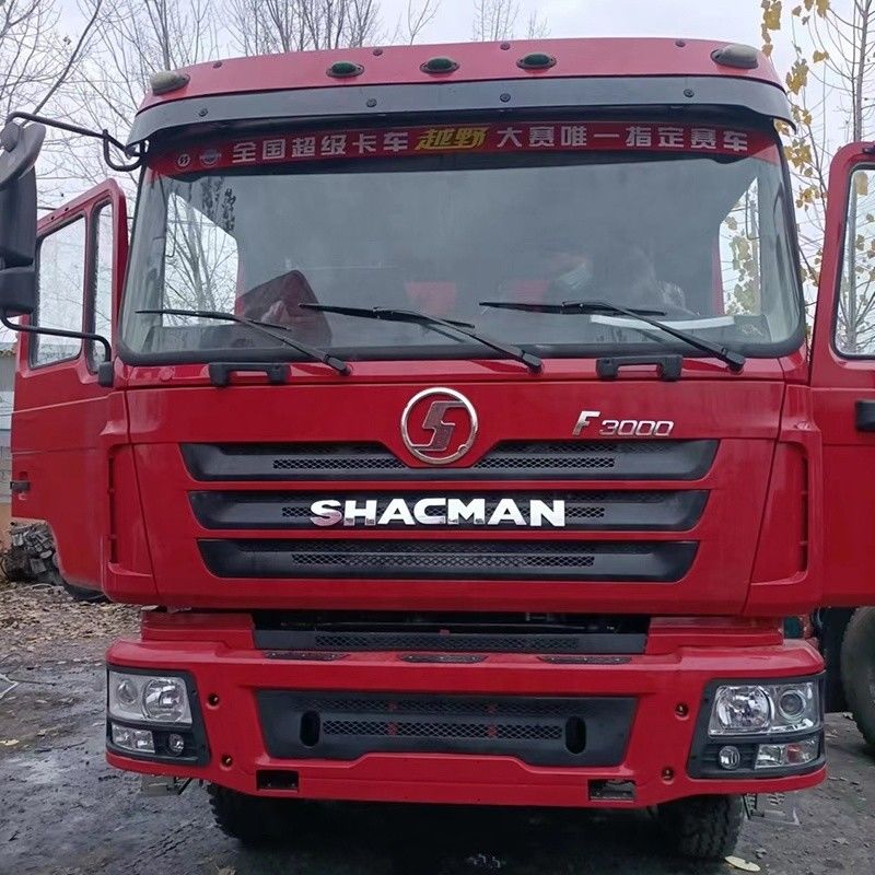 샤크만 F3000 x3000 덤프 트럭 8X4 380HP 12 타이어 40 톤 사용 된 덤퍼 티퍼 트럭 1