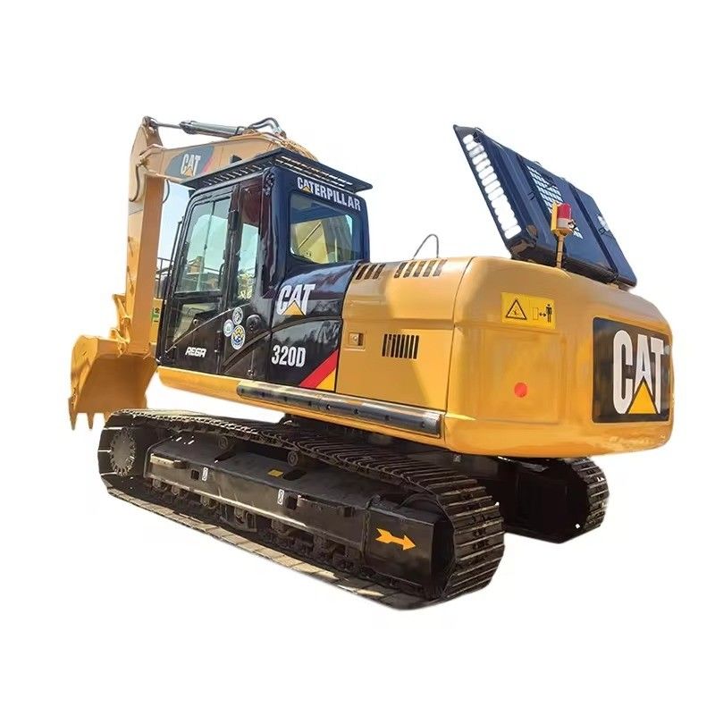 CAT320D2 0.8m3 버킷 용량 및 원본 CAT C6.4ACERT 엔진을 가진 사용 된 발굴기