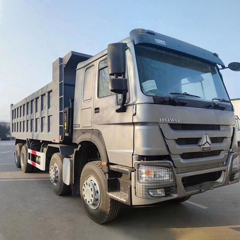 아무 것도 터치 스크린 371hp 또는 400hp Sinotruk Howo 8x4 티퍼 트럭 40톤 부하를 위한 덤프 트럭