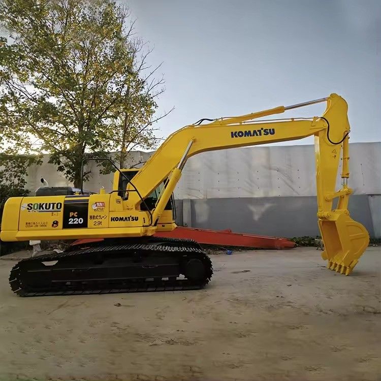 22톤 사용 된 코마쓰 발굴기 PC200-8 30톤 크롤러 발굴기 CAT 320d 시장