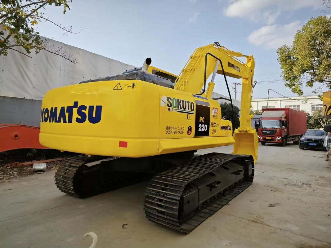 22톤 사용 된 코마쓰 발굴기 PC200-8 30톤 크롤러 발굴기 CAT 320d 시장