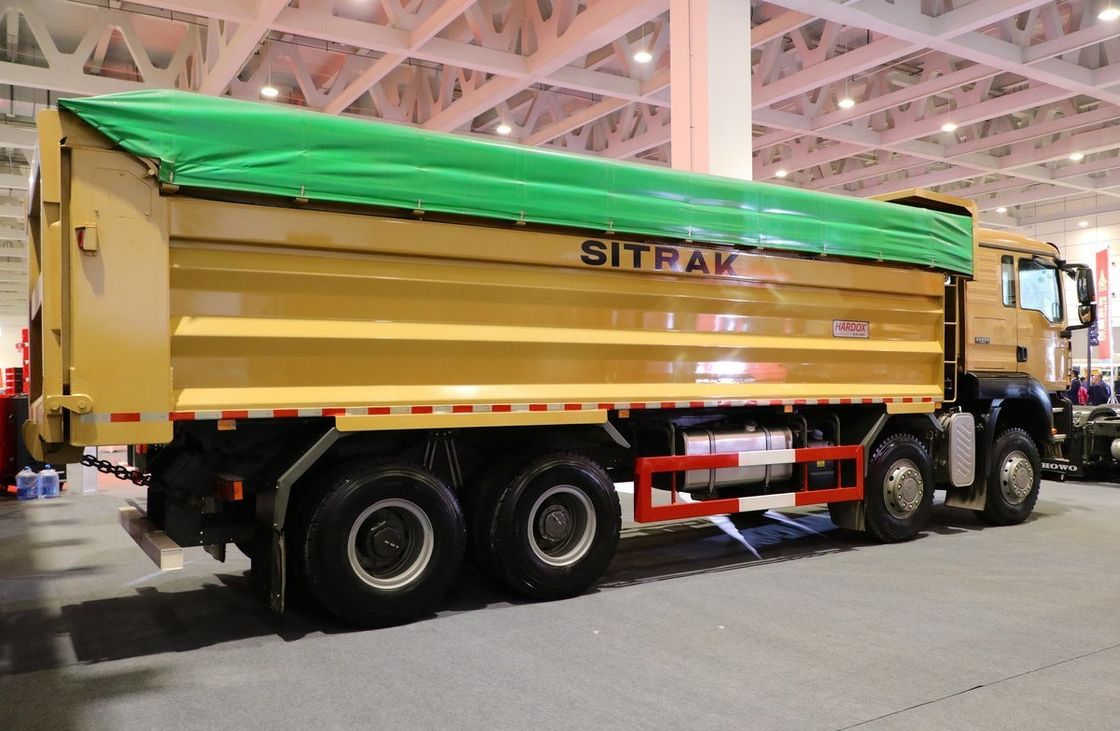 24m3 Sinotruck Howo 12 휠러 유로 5 Rhd 50tons 8x4