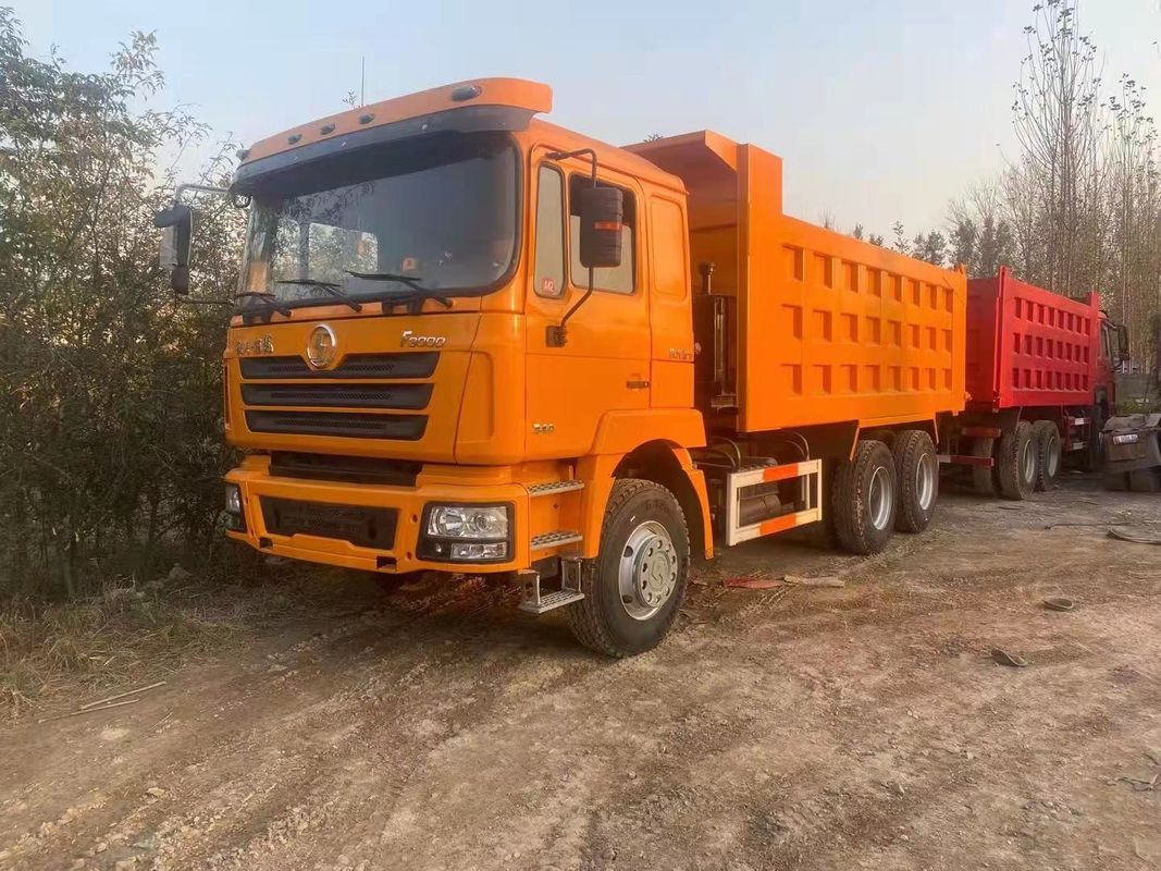 8L 엔진 용량 건설 재료를 로딩하는 중량 Shacman F3000 덤프 트럭