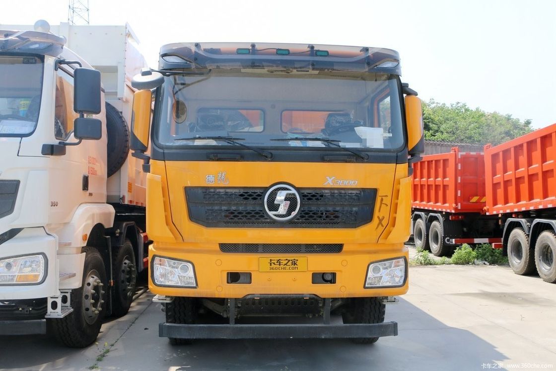 샤크만 델롱 X3000 6x4 8x4 10 전진 번호 세그먼트와 함께 틸퍼 덤프 트럭