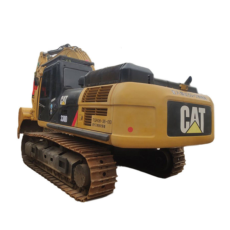 두바이에서 사용 된 CAT330D 발굴기 1.8m3 버킷 용량 및 33750 KG 기계 무게