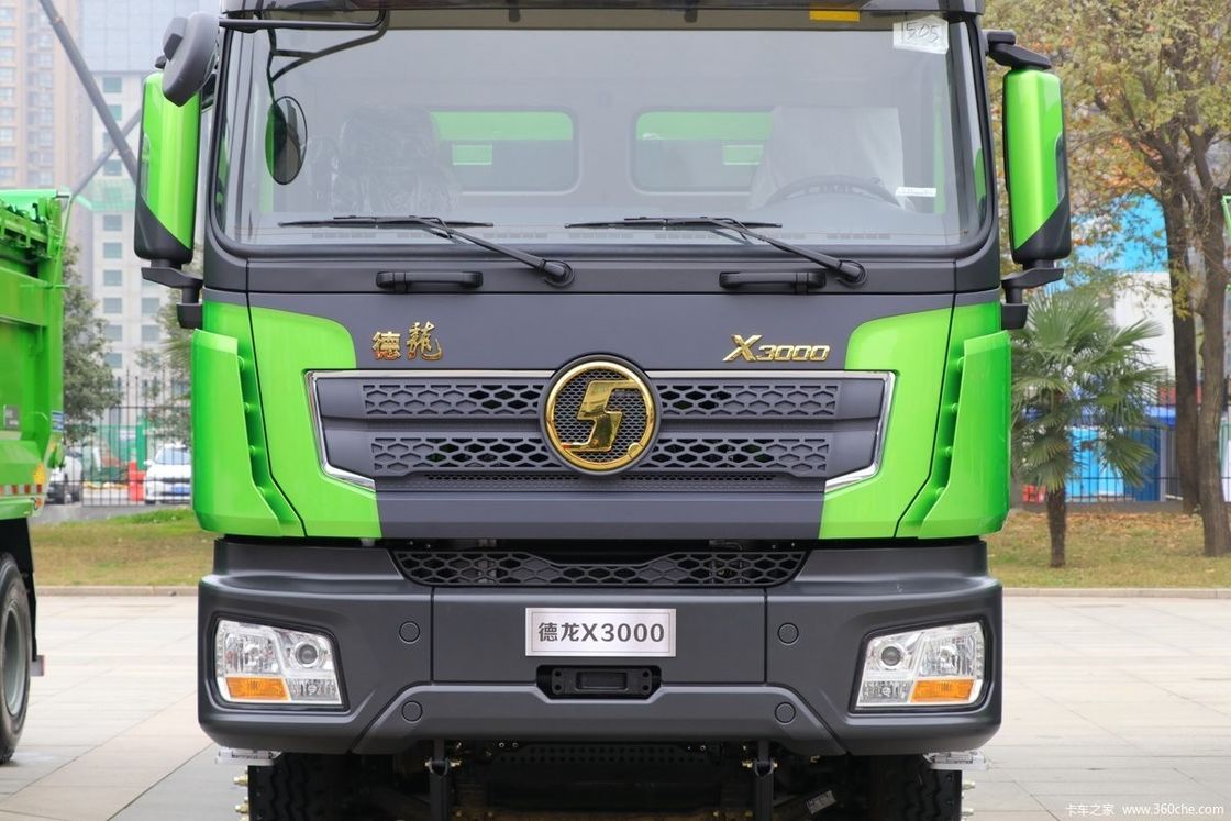 샤크맨 X3000 덤퍼 틱퍼 450HP 6x4 8x4 F3000 60톤 중량 사용 된 샤크맨 덤퍼 트럭