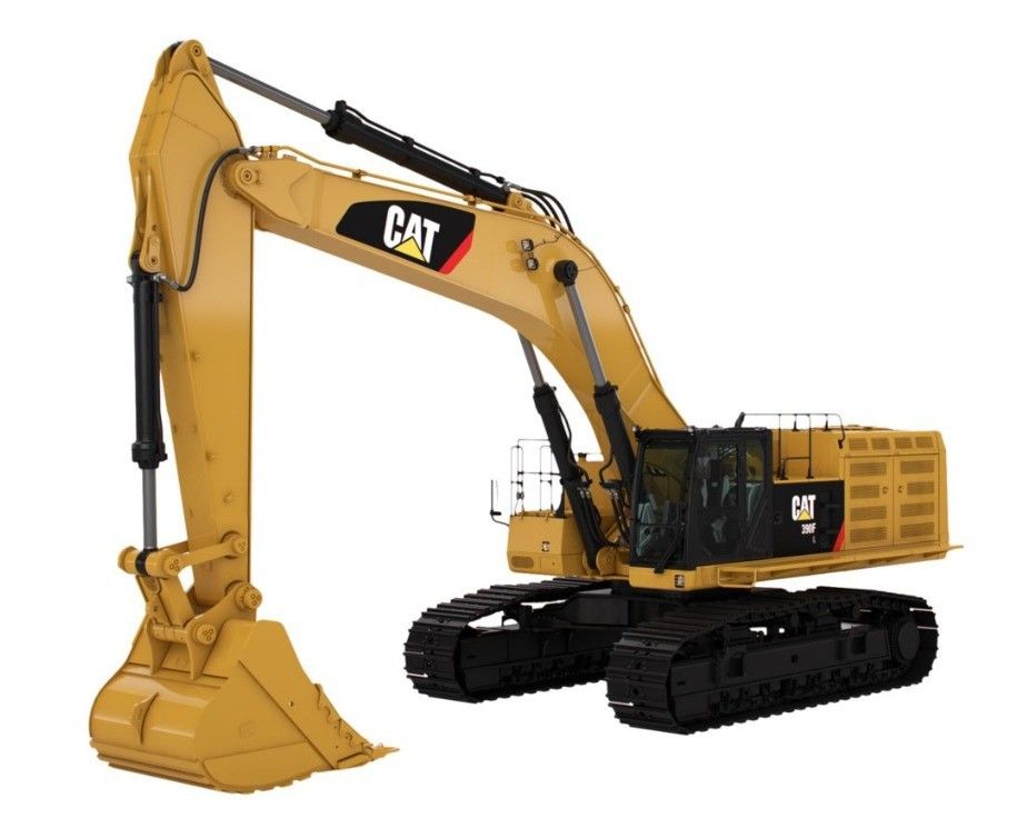 사용 된 일본 CAT 390DL 다른 수압 펌프와 실린더와 함께 발굴기