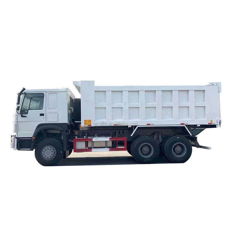 시노트럭 6x4 호우 380hp 30톤 10륜 킵 덤프 트럭 터치 스크린 포함