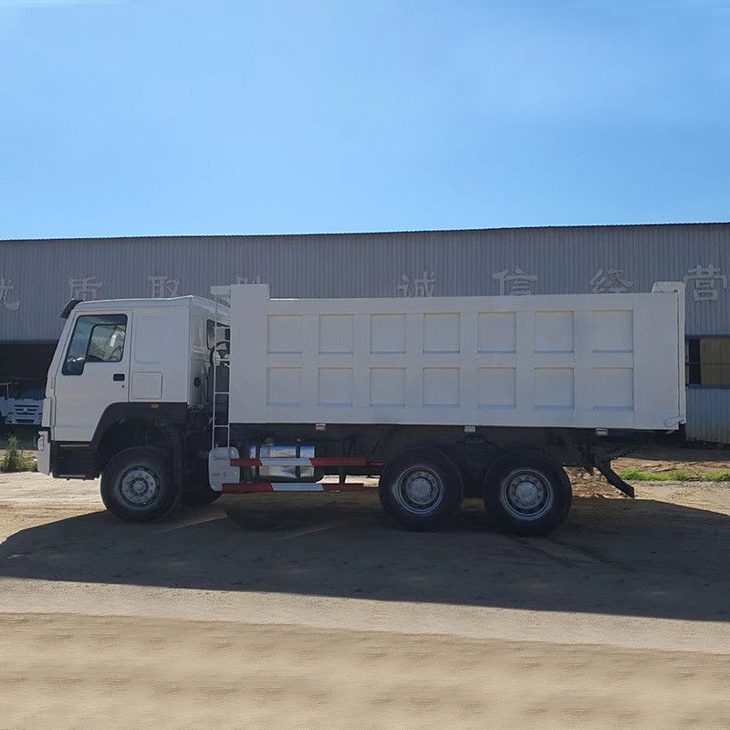 시노트럭 6x4 호우 380hp 30톤 10륜 킵 덤프 트럭 터치 스크린 포함