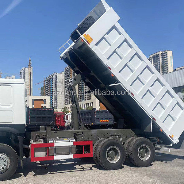 고마력 Sinotruk 10 바퀴 6x4 Howo 380hp/400hp/430hp 팅퍼 덤프 트럭