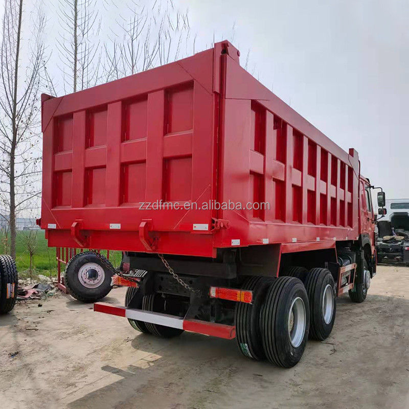 시노트룩 호보 6x4 덤프 트럭 2 역차 번호와 350Ltr 연료 탱크