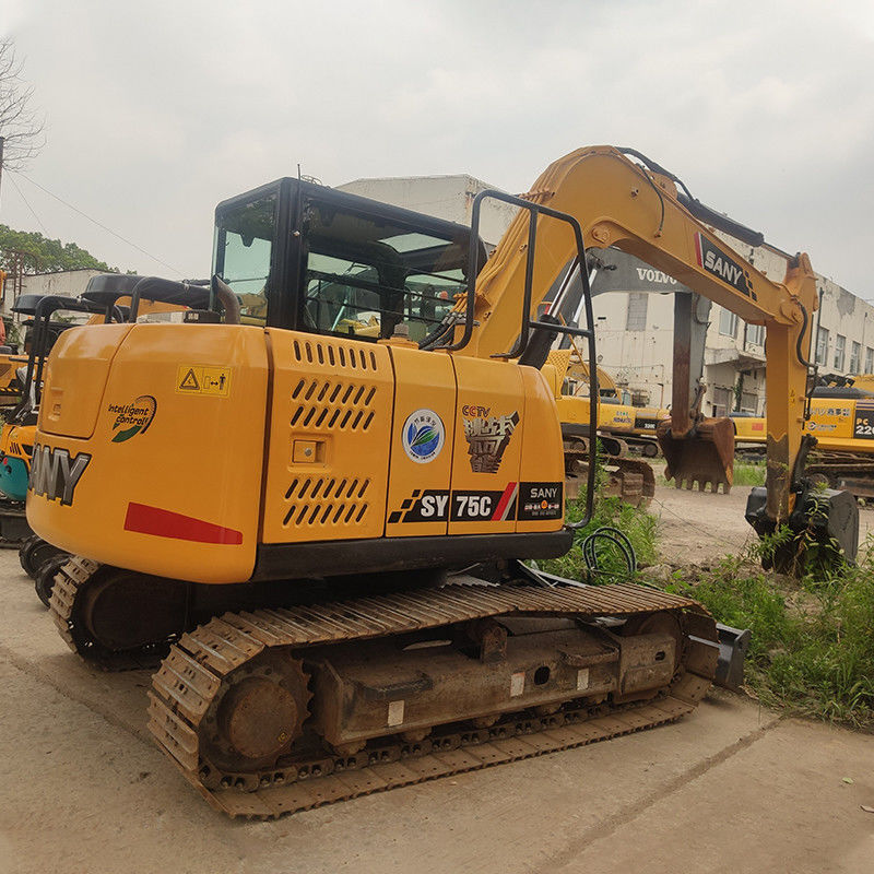 7.5 톤의 Sany Excavator Machine for Heavy Equipment Crawler and Other Hydraulic System 중장기 크롤러 및 기타 수압 시스템용 발굴기