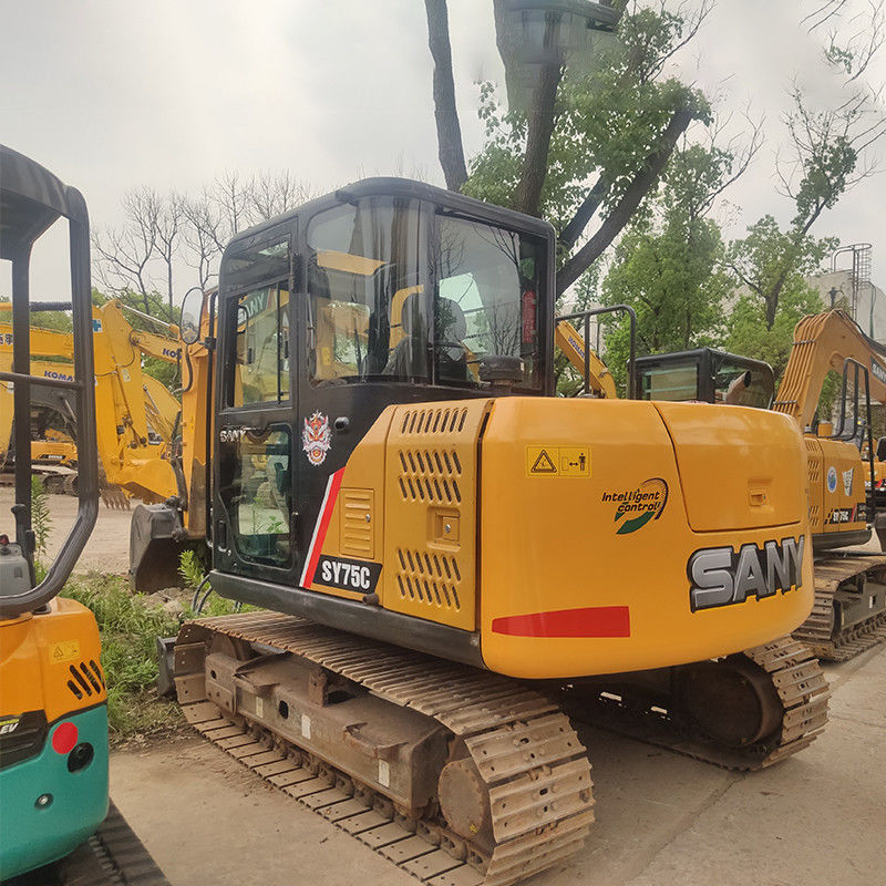 7.5 톤의 Sany Excavator Machine for Heavy Equipment Crawler and Other Hydraulic System 중장기 크롤러 및 기타 수압 시스템용 발굴기