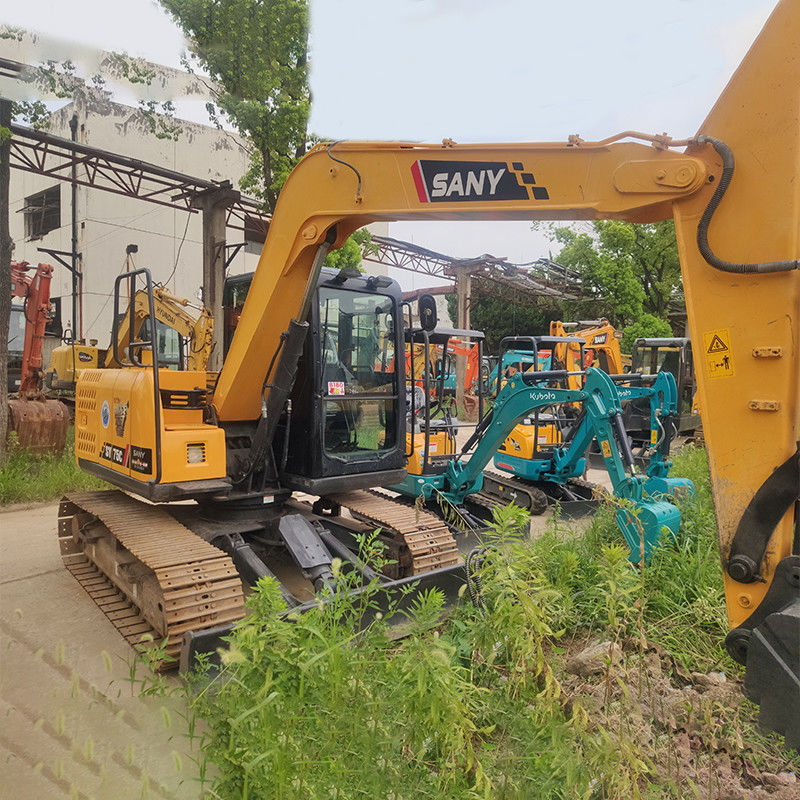 7.5 톤의 Sany Excavator Machine for Heavy Equipment Crawler and Other Hydraulic System 중장기 크롤러 및 기타 수압 시스템용 발굴기