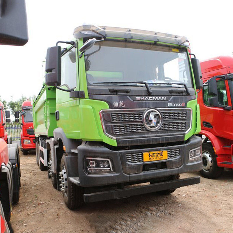 SHACMAN F2000 X3000 8x4 12 바퀴 12톤 15톤 덤프 틱퍼 트럭 수동 창