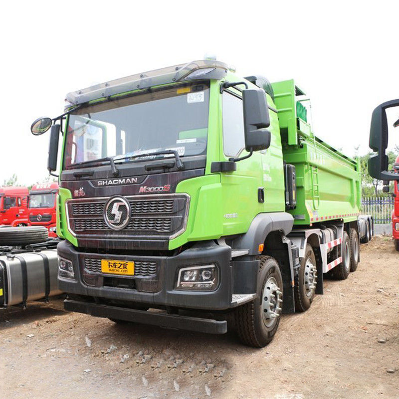 SHACMAN F2000 X3000 8x4 12 바퀴 12톤 15톤 덤프 틱퍼 트럭 수동 창
