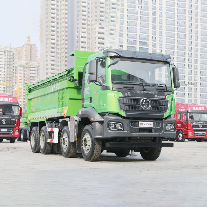 시노트럭 기어박스 SHACMAN X3000 460 HP 8X4 엔지니어링 운송용 덤프 트럭