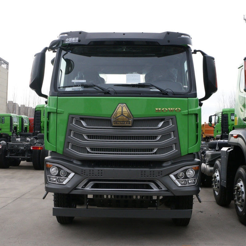 신토크 HOWO 사용 된 350hp 8X4 디젤 YCUMMINS WEICHAI 12 바퀴 티퍼 덤프 트럭 판매