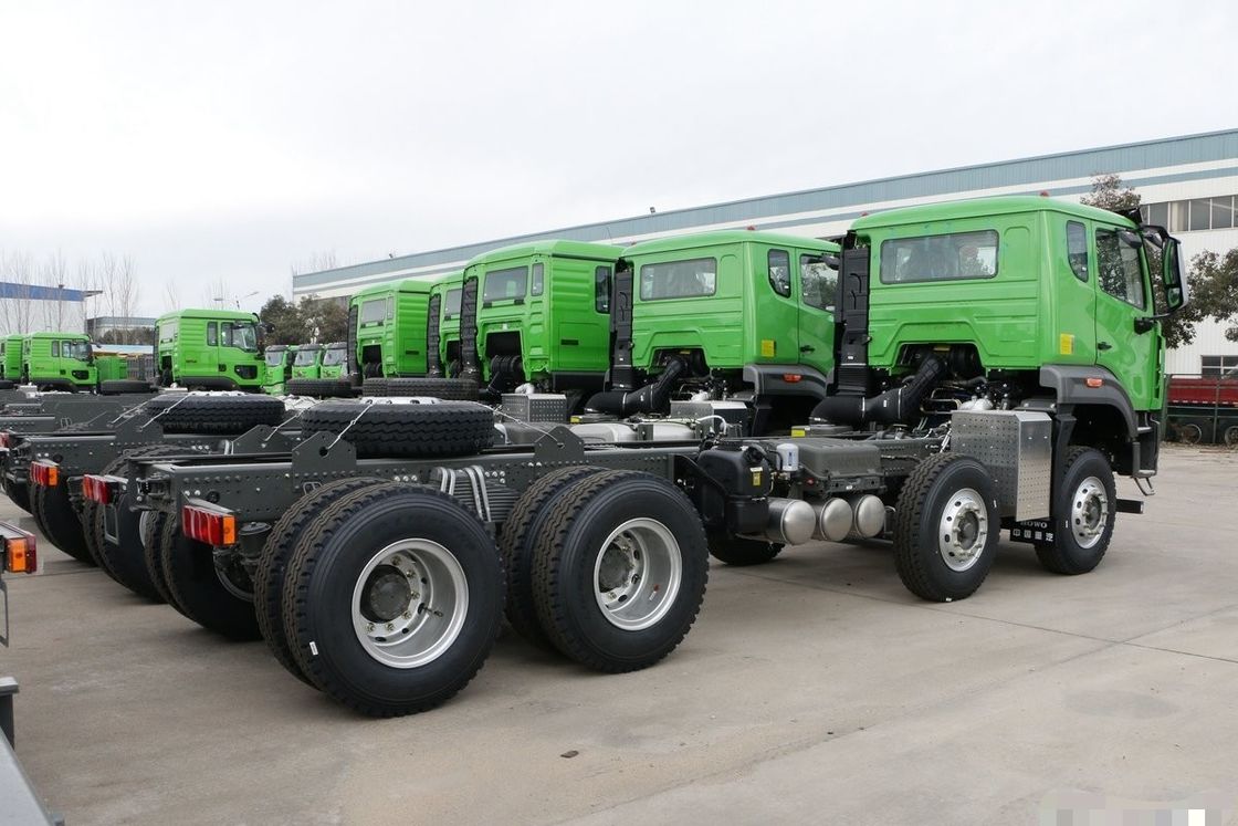 신토크 HOWO 사용 된 350hp 8X4 디젤 YCUMMINS WEICHAI 12 바퀴 티퍼 덤프 트럭 판매