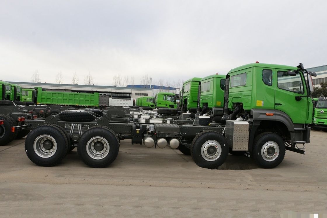 신토크 HOWO 사용 된 350hp 8X4 디젤 YCUMMINS WEICHAI 12 바퀴 티퍼 덤프 트럭 판매