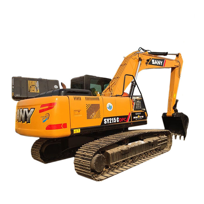 21900 KG SANY 215C 건설용 크롤러 발굴기 YANMAR 엔진
