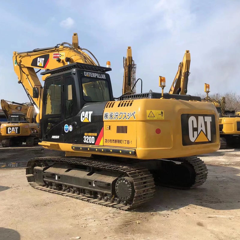 2001-4000 근무 시간 CAT 320D 20톤 수압 크롤러 발굴기 상태