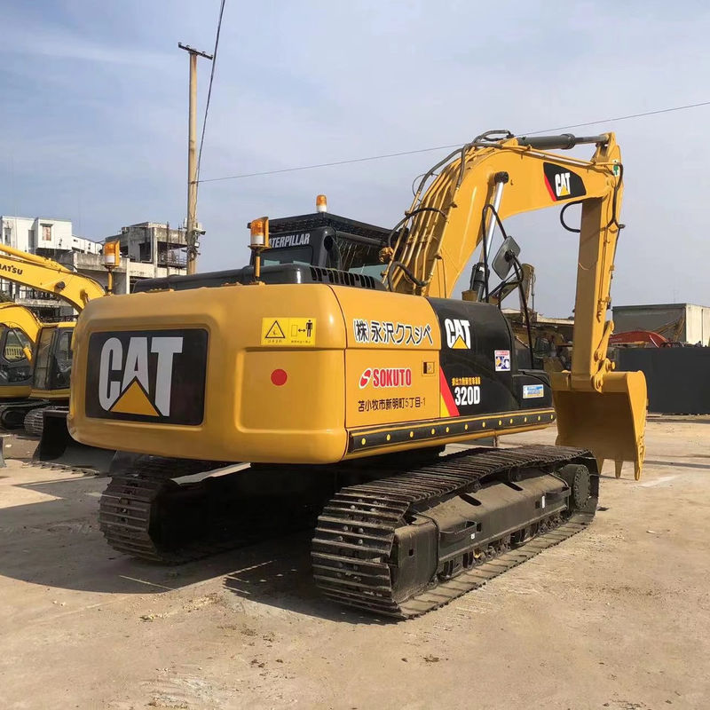 2001-4000 근무 시간 CAT 320D 20톤 수압 크롤러 발굴기 상태