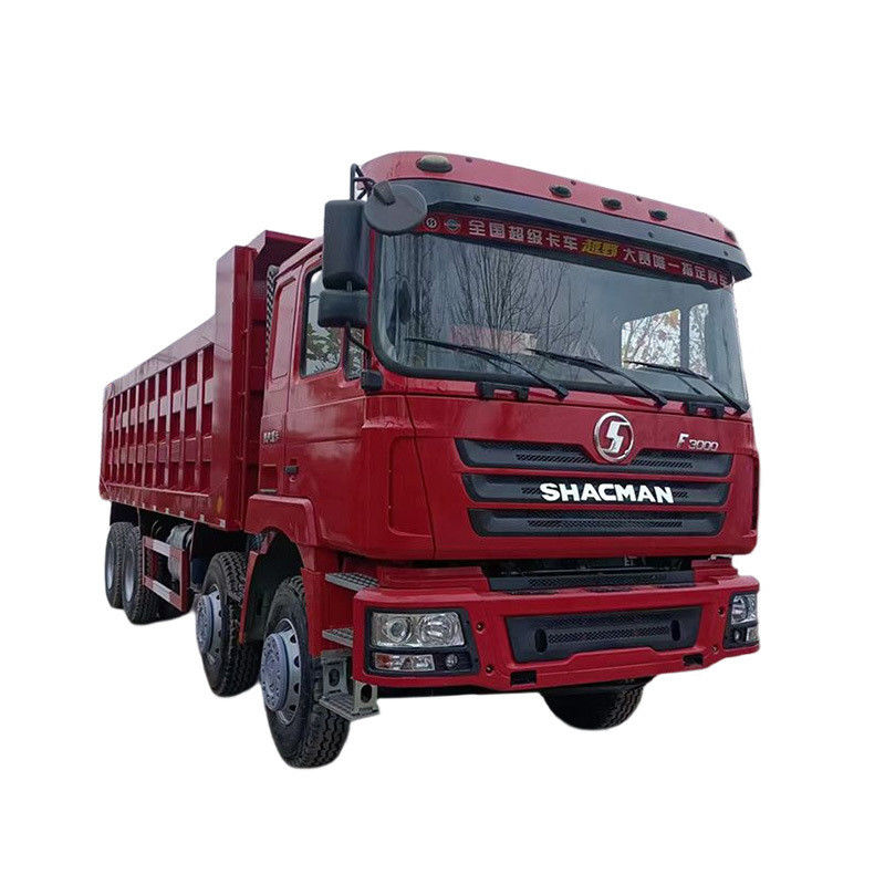 380hp Shacman 덤프 트럭 4x2 6x4 8x4 10 전진 번호로 사용 된 틱퍼 트럭