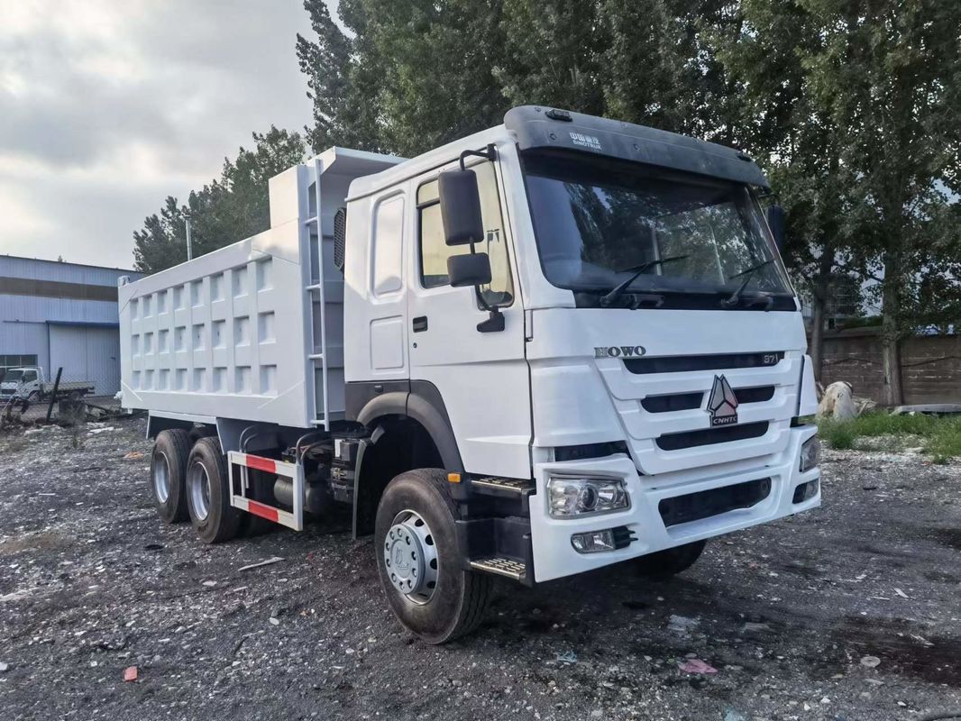 시노트럭 6*4 호우 덤프 트럭 375hp 6x4 중고용 덤퍼 트럭