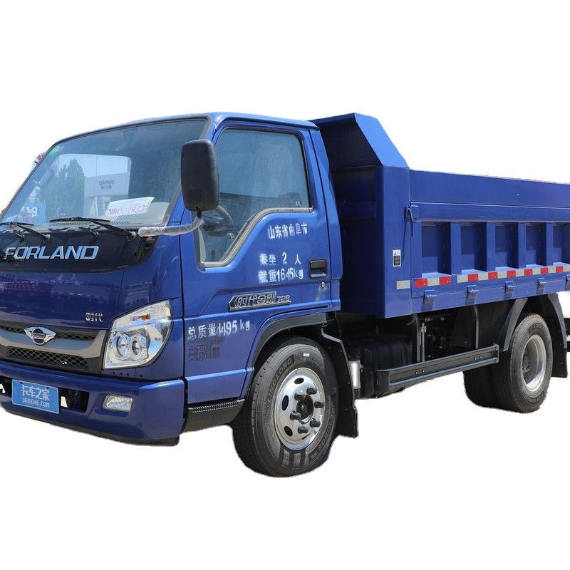 연료- 115HP FOTON 건설용 덤프 트럭 LHD/RHD 옵션 ≤100L 연료 탱크 용량