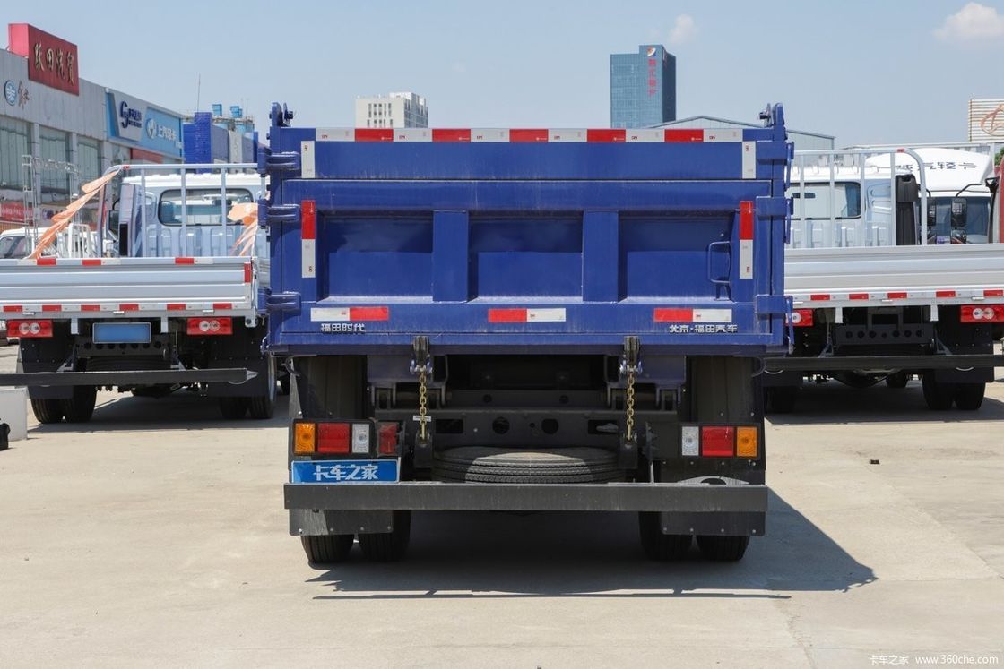 연료- 115HP FOTON 건설용 덤프 트럭 LHD/RHD 옵션 ≤100L 연료 탱크 용량