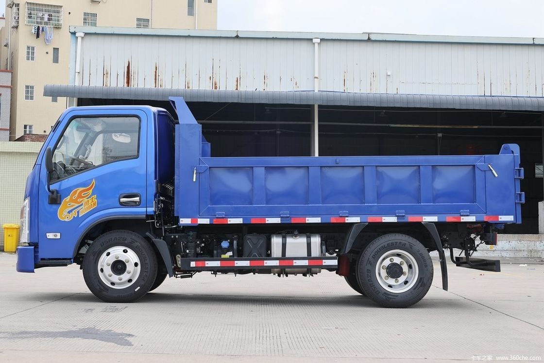 수동 에어컨 220hp 8*4 왼손 운전 디젤 엔진 Lhd 덤프 트럭