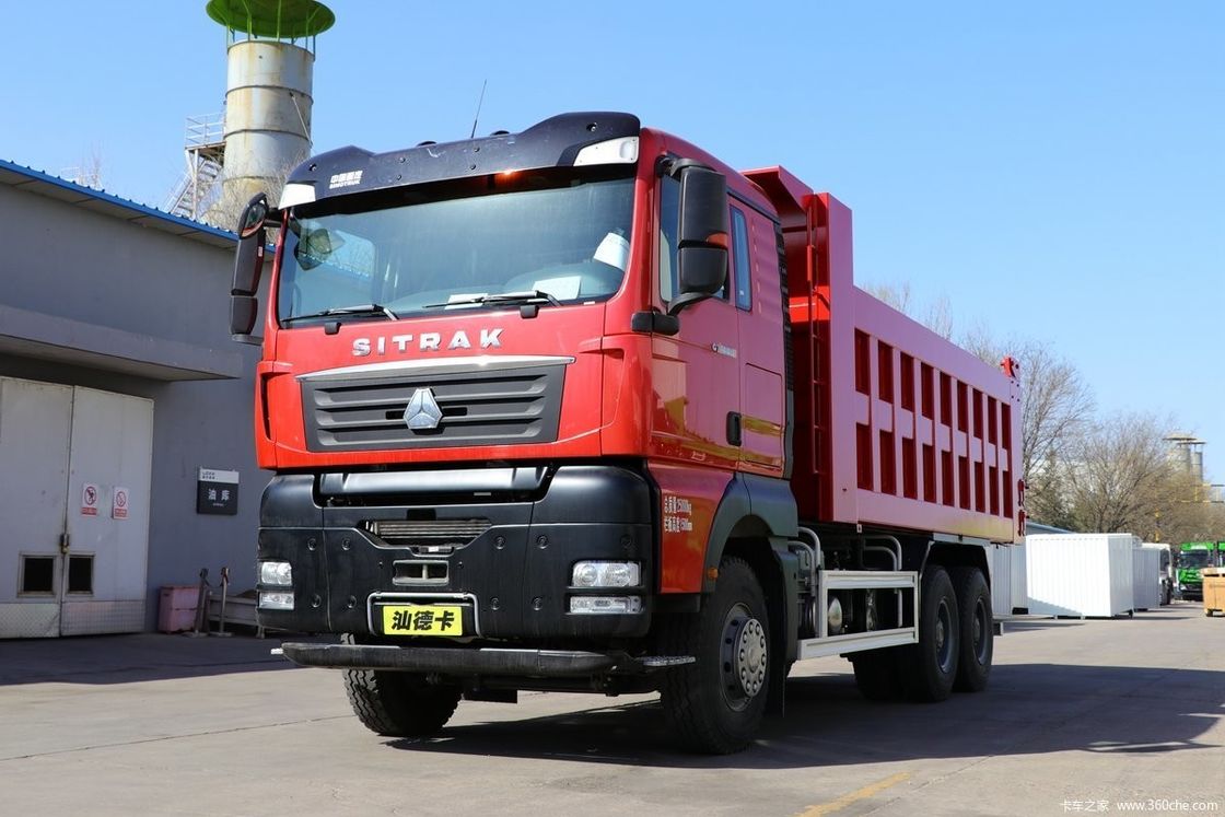 SINOTRUCK F3000 중고용 12 바퀴 8x4 중고 HOWO 덤프 트럭 모래 튀기는 트럭