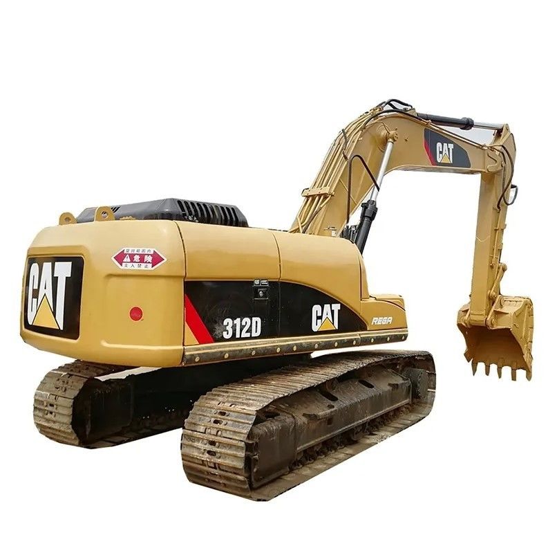 90% Caterpillar Cat 312D 크롤러 발굴기 건설 기계에 좋은 상태