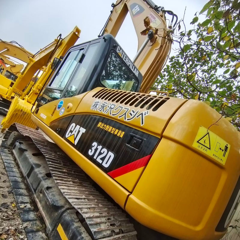 90% Caterpillar Cat 312D 크롤러 발굴기 건설 기계에 좋은 상태