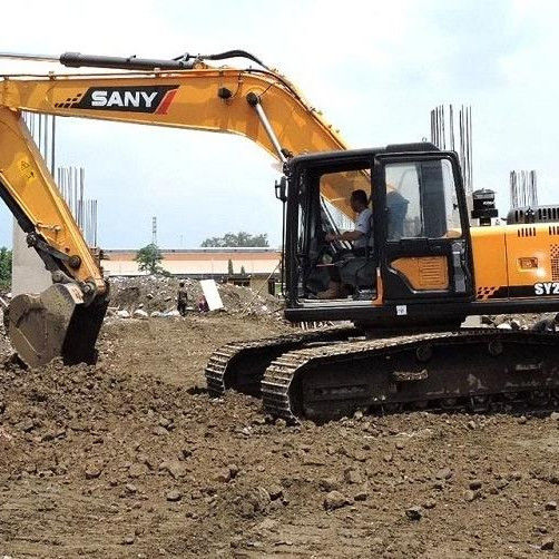 SANY 215 발굴기 21900 KG 기계 무게 재료 취급을위한 다른 수압 펌프