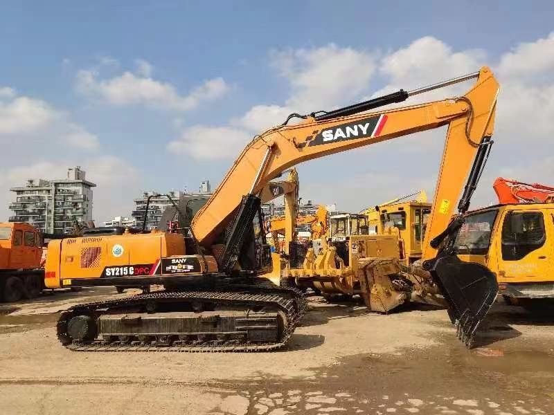 SANY 215 발굴기 21900 KG 기계 무게 재료 취급을위한 다른 수압 펌프