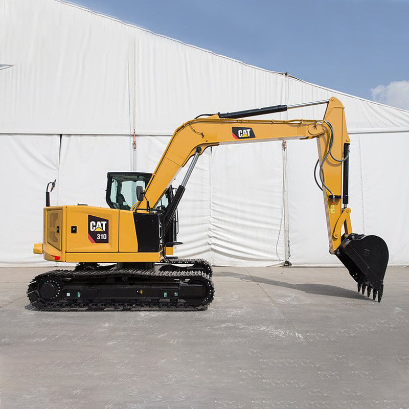 노란색 55.4 사용 Caterpillar CAT 310 미니 수압 발굴기