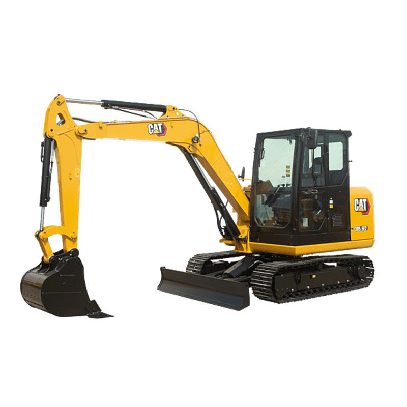5500kg 운용 무게 버킷 1.0-1.5 건설 기계 CAT 305.5 E2 발굴기