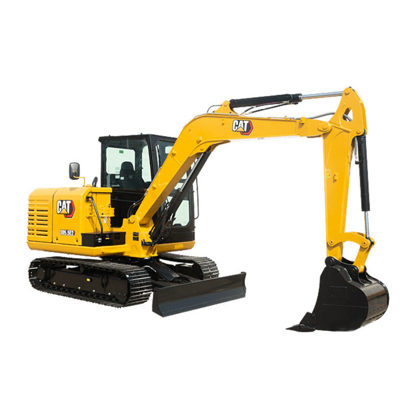 5500kg 운용 무게 버킷 1.0-1.5 건설 기계 CAT 305.5 E2 발굴기