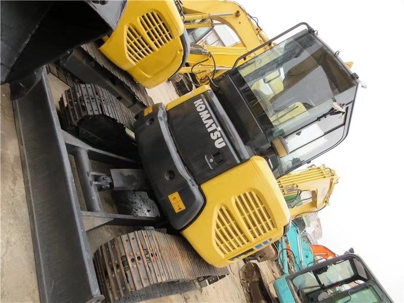 원본 색상 좋은 상태 코마쓰 PC55 미니 트랙 사용 된 Caterpillar 발굴기