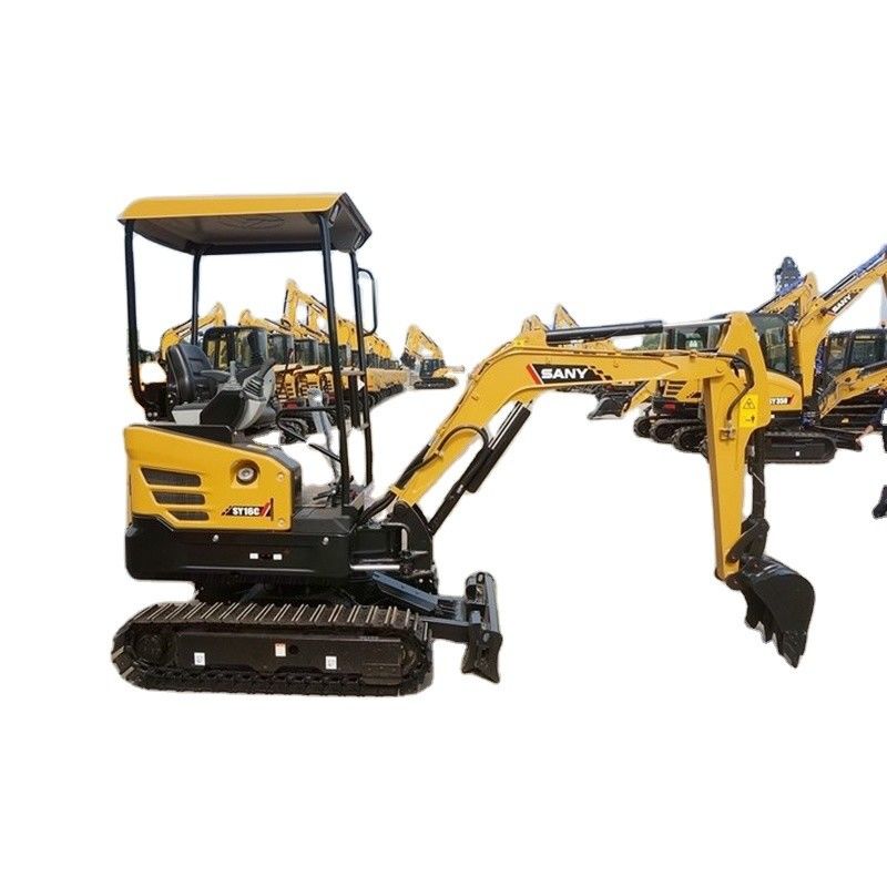 1850kg 1 톤 SY16C 미니 엑버거 장착 Yanmar 엔진 및 고유 판매점