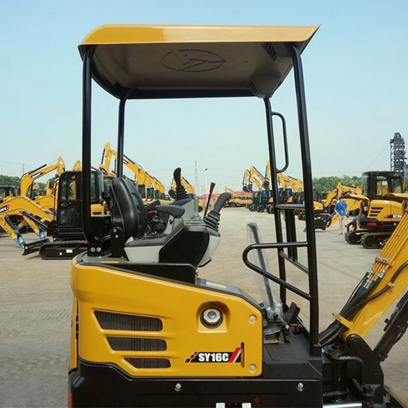 1850kg 1 톤 SY16C 미니 엑버거 장착 Yanmar 엔진 및 고유 판매점