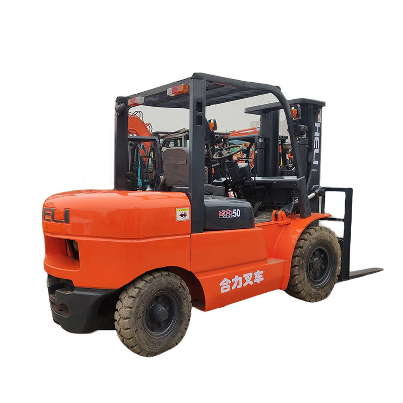 사용 된 헬리 포크 리프트 5.5톤 좋은 상태 디젤 / 전기 옵션 및 저렴한