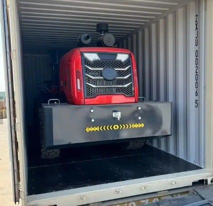 용량 3000kg 사용 된 TDER 4WD 모든 지형 포크리프트 Isuzu 또는 Cummins EPA 엔진